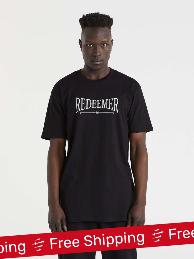 Redeemer - Black christian t shirts australia