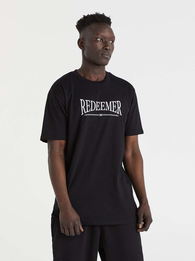 Redeemer - Black christian shirt for men